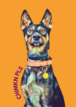 A4 Pet Portrait Print