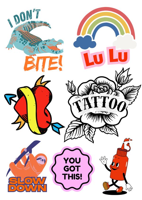 A4 DTF Gang Sheet