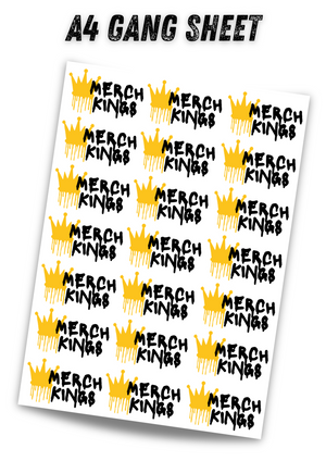 A4 DTF Gang Sheet
