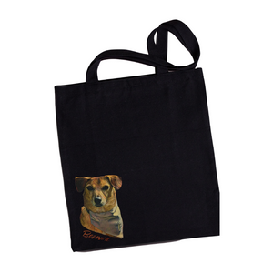 Pet Portrait Tote Bag